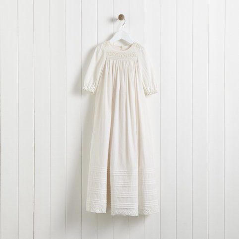 the white company christening gown